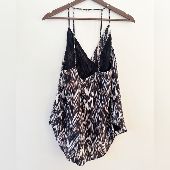 Greylin Wrap Halter Top, Tie-Dye Ikat - Picture 4 of 6
